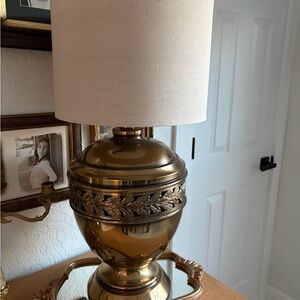 Elegant Gold brass Table Lamp